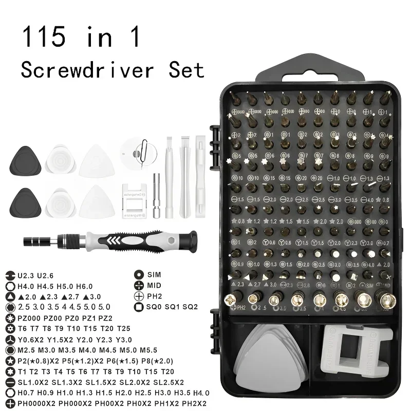 Portable 115 In 1 Screwdriver  - Electronics Repair Business ulasan dan harga