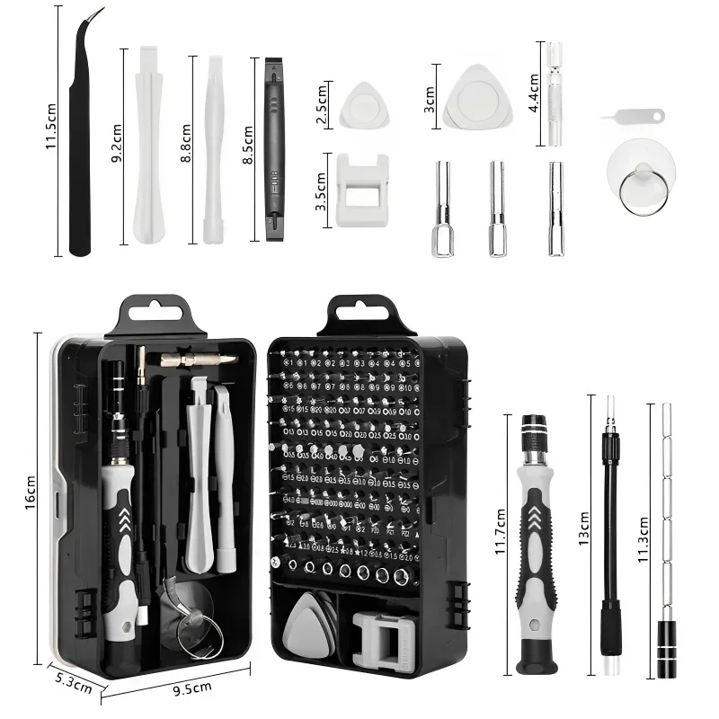 Portable 115 In 1 Screwdriver  - Electronics Repair Business ulasan dan harga