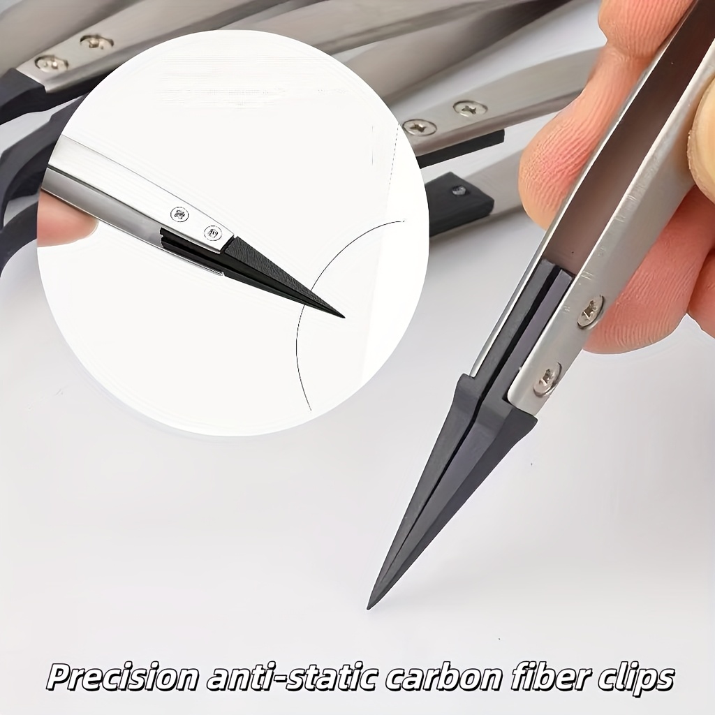 2pcs ESD-259 Anti-static Tweez - Electronics Repair Tools And Equipment ulasan dan harga