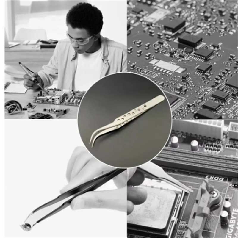 Industrial Tweezers Precision  - Electronics Repair Business ulasan dan harga
