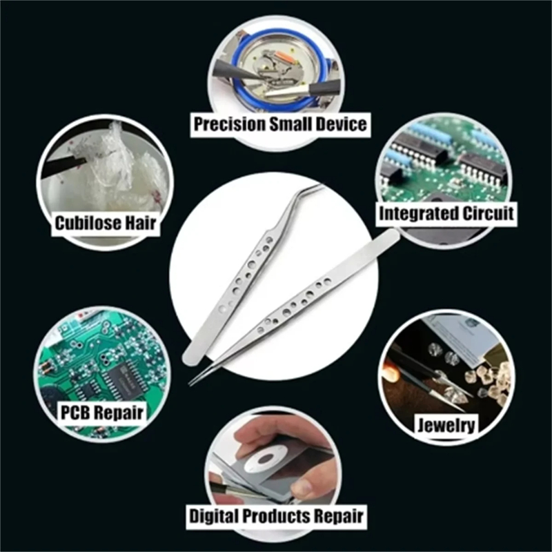 Industrial Tweezers Precision  - Electronics Repair Business ulasan dan harga