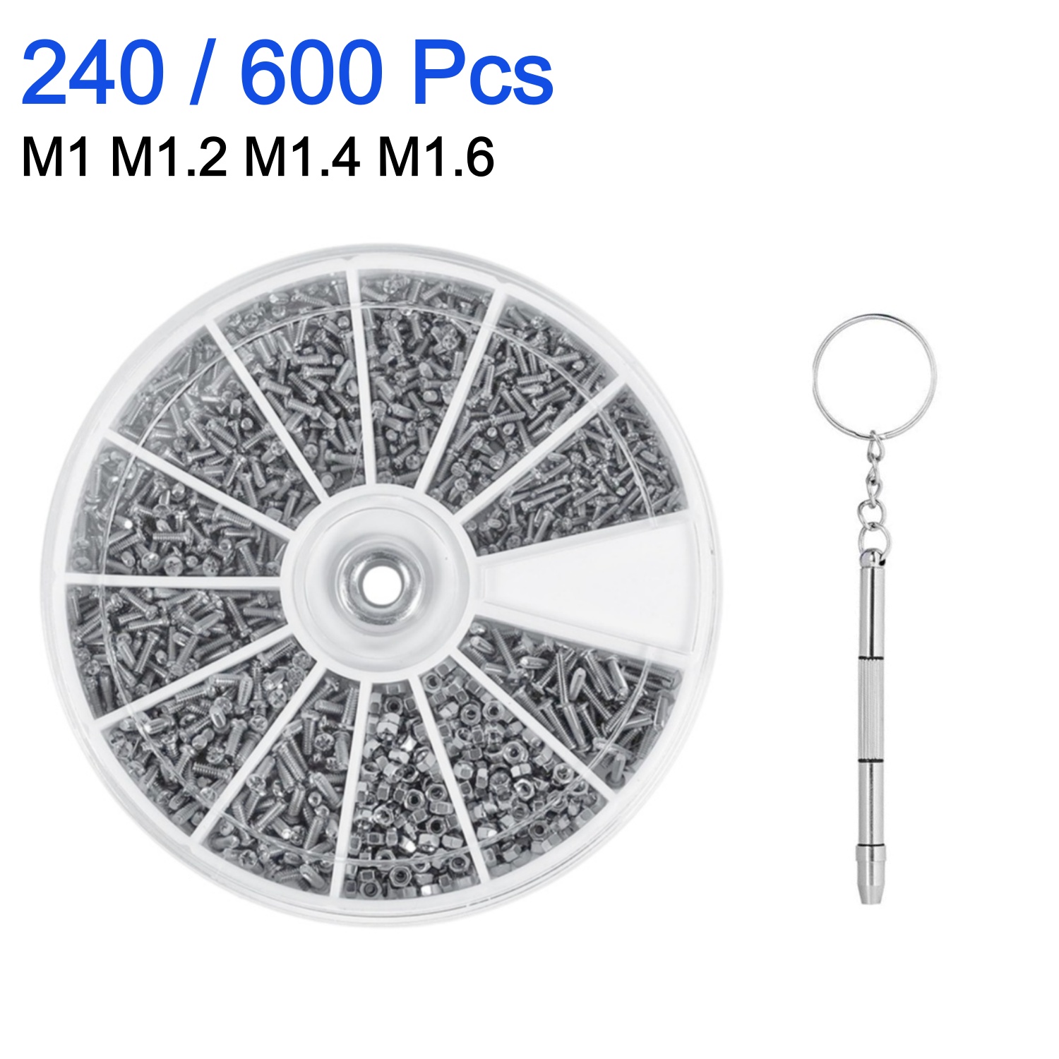 240/600Pcs small screw nut scr - Electronics Repair Business ulasan dan harga