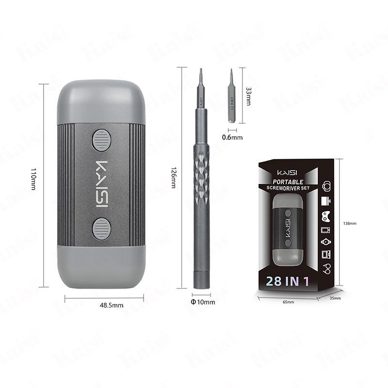 KAISI 28in1 Portable Screwdriv - Electronics Repair Tools And Equipment ulasan dan harga