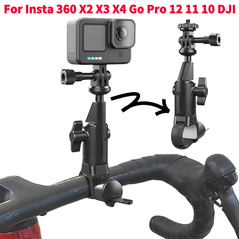 Motorcycle Bicycle Handlebar H - Insta360 Camera X4 ulasan dan harga