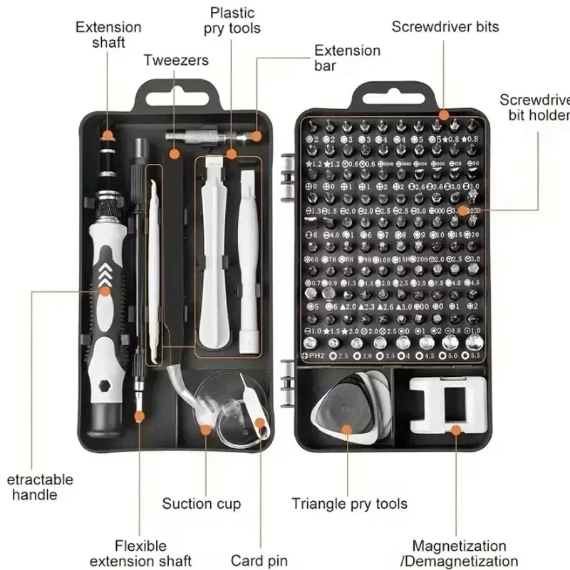 115 in 1 Multifunctional Screw - Electronics Repair Parts ulasan dan harga
